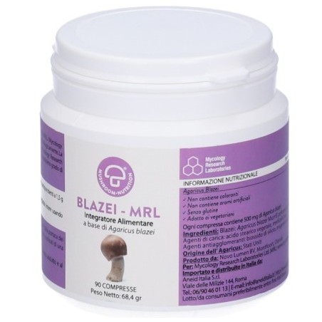 Aneid Italia Agaricus Blazei Mycology Research Laboratories 90 Compresse