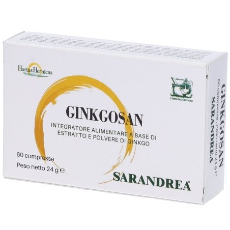 Sarandrea Marco &c. Ginkgosan 60 Compresse 400 Mg