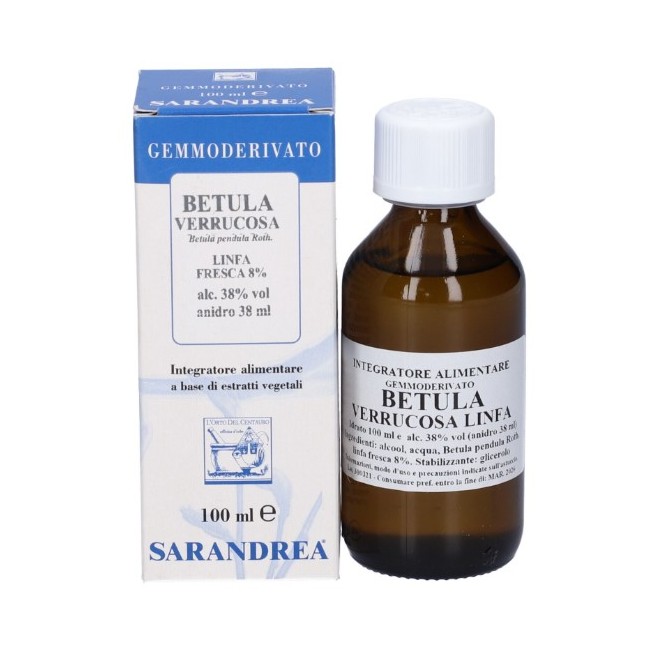 Sarandrea Marco &c. Betula Verrucosa Linfa 100 Ml Macerato Glicerico