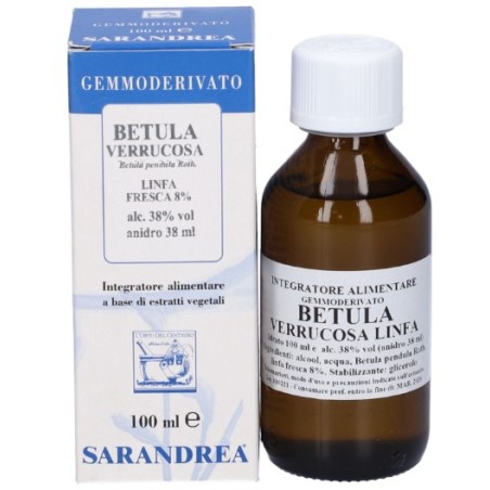 Sarandrea Marco &c. Betula Verrucosa Linfa 100 Ml Macerato Glicerico