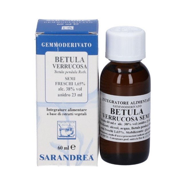 Sarandrea Marco &c. Betula Verrucosa Semi 60 Ml Macerato Glicerico