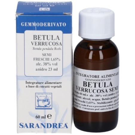 Sarandrea Marco &c. Betula Verrucosa Semi 60 Ml Macerato Glicerico
