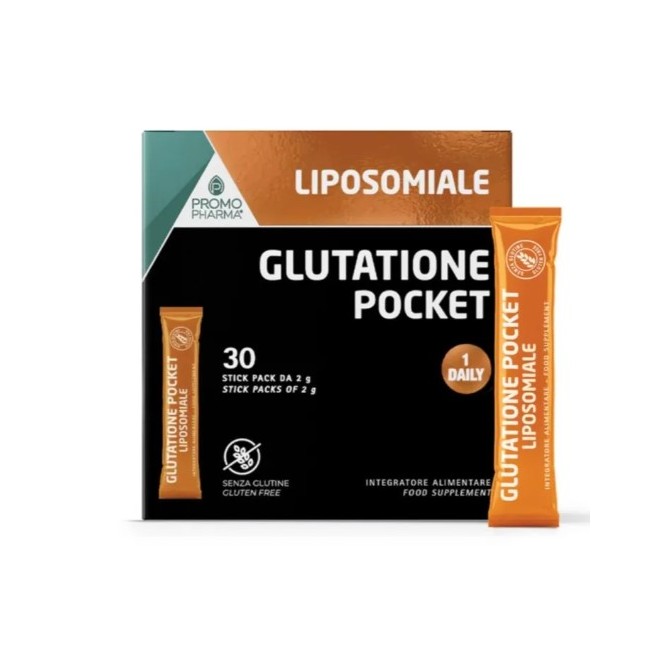 Promopharma Glutatione Lipos Pocket 30 Stick Da 2 G