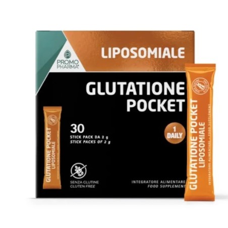Promopharma Glutatione Lipos Pocket 30 Stick Da 2 G