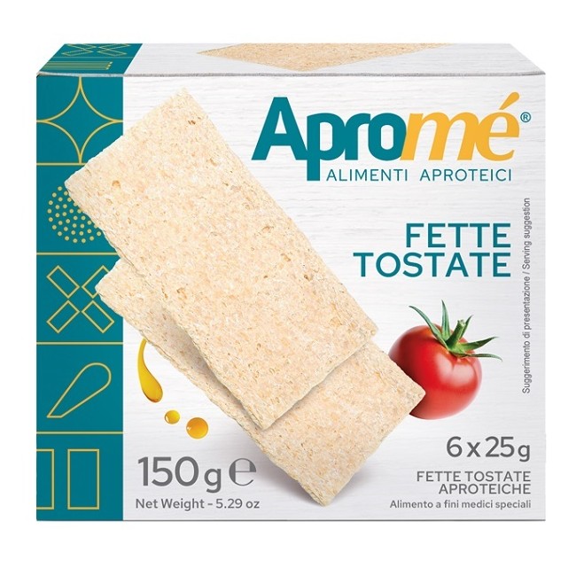 Eurospital Aprome' Fette Tostate 6 Porzioni Da 25 G