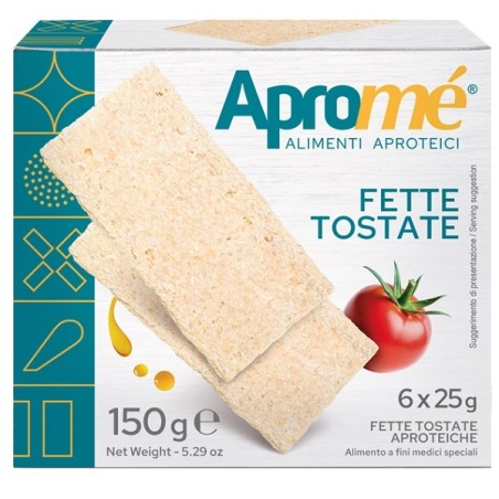 Eurospital Aprome' Fette Tostate 6 Porzioni Da 25 G Eurospital Aprome' Fette Tostate 6 Porzioni Da 25 G
