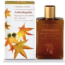 L'erbolario Ambraliquida Bagnogel Con Microsfere Alla Vitamina E 250 Ml
