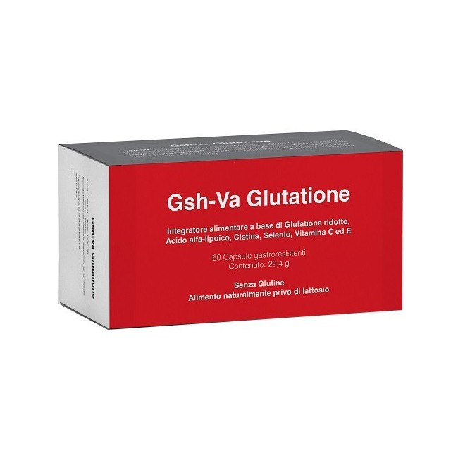 Vanda Omeopatici Gsh-va Glutatione 60 Capsule Gastroresistenti Da 490 Mg