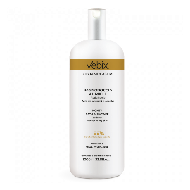 Vebix Phytamin Active Bagnodoccia Miele 1000 Ml