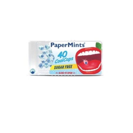 COOL CAPS SUGAR FREE 40MINTS COOL CAPS SUGAR FREE 40MINTS