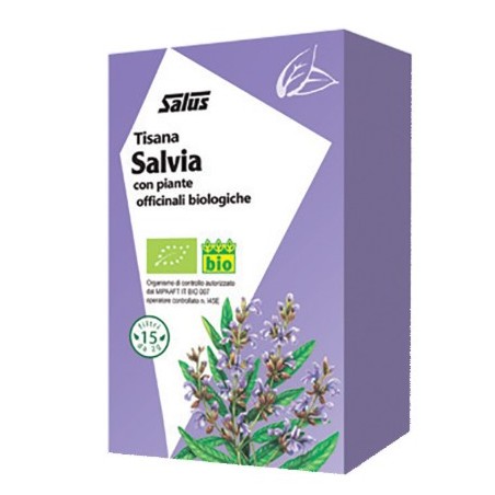 Salus Haus Salvia Tisana 15 Filtri Bio