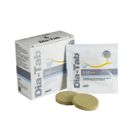 Confezione da 6 Tavolette di Integratore Antidiarroico per Cani Dia Tab da DRN
