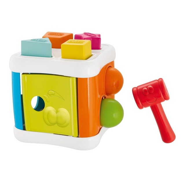 Chicco Gioco 2 In 1 Cubo Incastra & Martella 2022
