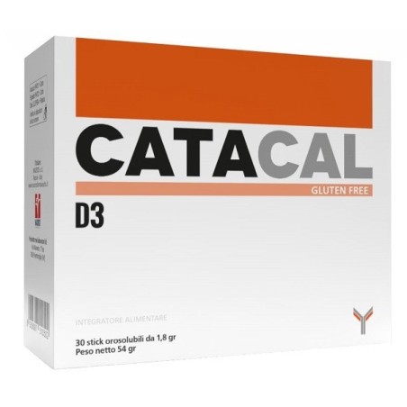 Catacal D3 30 Stick Orosolubili Da 1,8 G Catacal D3 30 Stick Orosolubili Da 1,8 G
