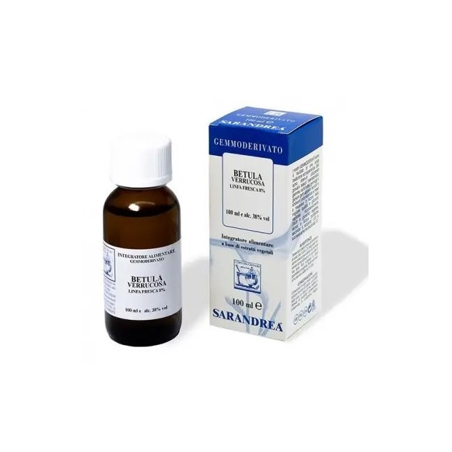 Sarandrea Betulla Soluzione Idroalcolica Tintura Madre 100 ml Sarandrea Betulla Soluzione Idroalcolica Tintura Madre 100 ml