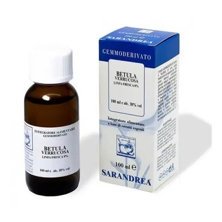 Sarandrea Betulla Soluzione Idroalcolica Tintura Madre 100 ml Sarandrea Betulla Soluzione Idroalcolica Tintura Madre 100 ml