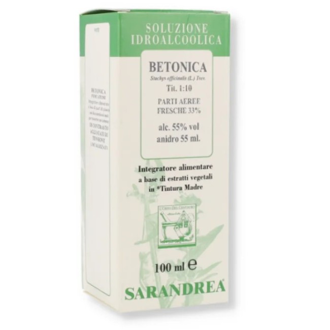 Sarandrea Marco &c. Betonica 100ml Tintura Madre