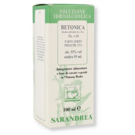 Sarandrea Marco &c. Betonica 100ml Tintura Madre