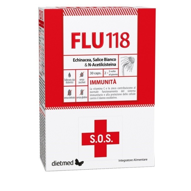 Dietmed Italia Flu118 30 Capsule 0,73 G