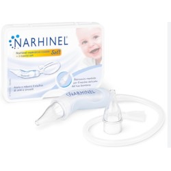 1 pezzo di Aspiratore Nasale per Bambini + Ricambi da Narhinel