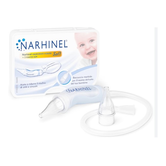 1 pezzo di Aspiratore Nasale per Bambini + Ricambi da Narhinel