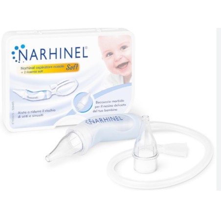 1 pezzo di Aspiratore Nasale per Bambini + Ricambi da Narhinel 1 pezzo di Aspiratore Nasale per Bambini + Ricambi da Narhinel