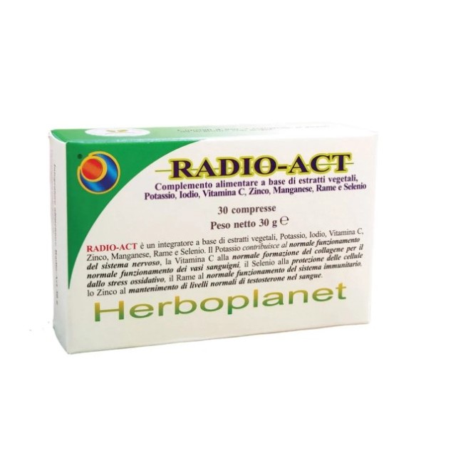 Herboplanet Radio Act 30 G 30 Compresse