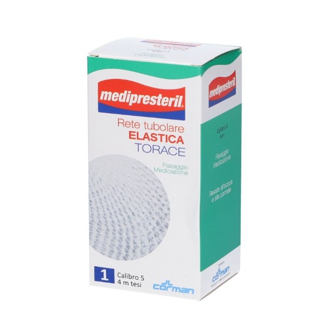 Corman Rete Tubolare Elastica Per Torace Medipresteril Calibro 5 4m Tesi