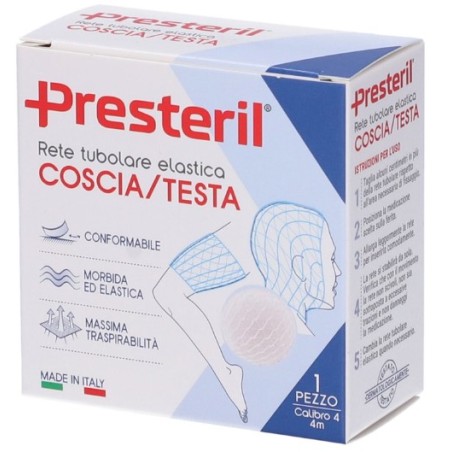 Corman Rete Tubolare Elastica Per Testa E Coscia Medipresteril Calibro 4 4m Tesi
