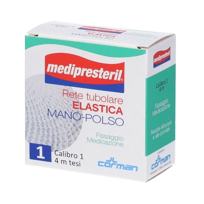 Corman Rete Tubolare Elastica Per Mano E Polso Medipresteril Calibro 1 4m Tesi