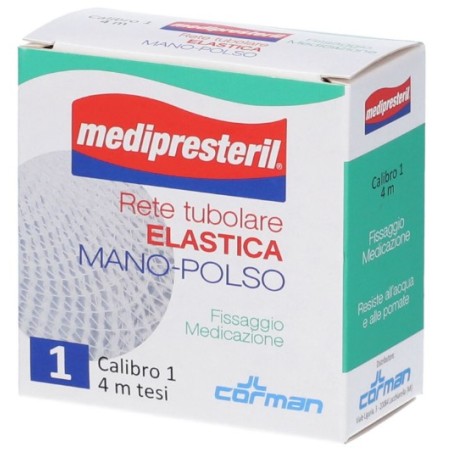 Corman Rete Tubolare Elastica Per Mano E Polso Medipresteril Calibro 1 4m Tesi