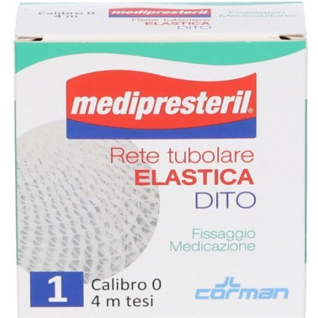 Corman Rete Tubolare Elastica Per Dita Medipresteril Calibro 0 4m Tesi