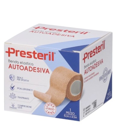 Corman Benda Elastica Medipresteril Ideal Compressione Moderata M4,5x10cm Tesi
