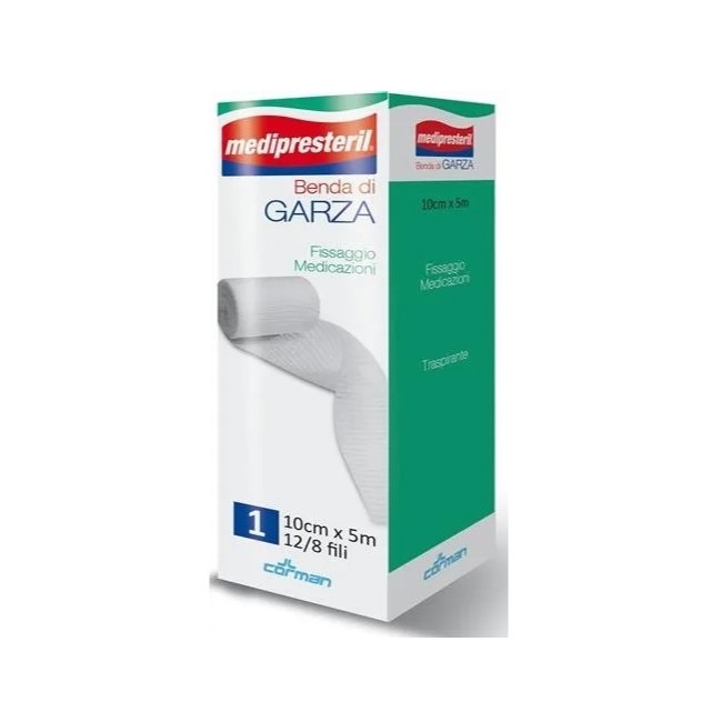 Corman Benda Di Garza Medipresteril 12/8 M5x10cm
