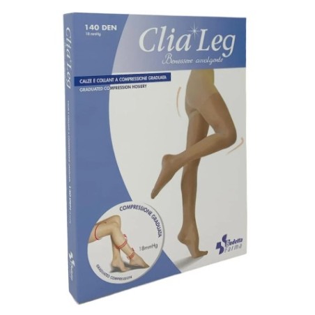 Budetta Farma Collant Clialeg 140 Denari Colore Clear Taglia 4