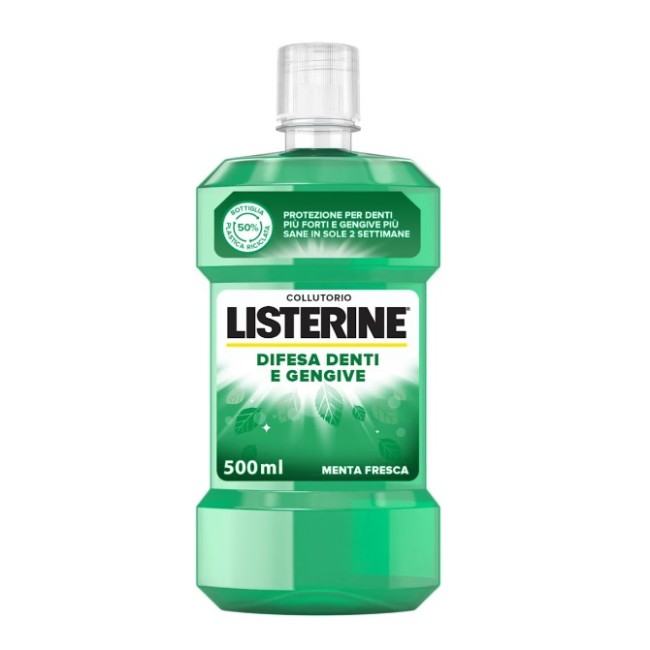 Listerine Collutorio Difesa Denti e Gengive - 500ml