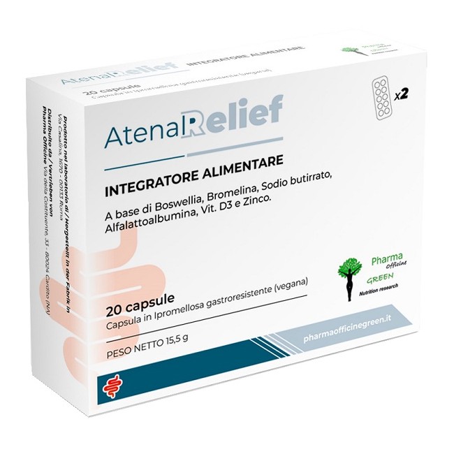 Pharma Officine Atenarelief 20 Capsule Gastro Resistenti