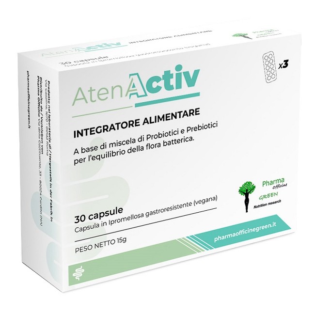 Pharma Officine Atenactiv 30 Capsule Gastro Resistenti