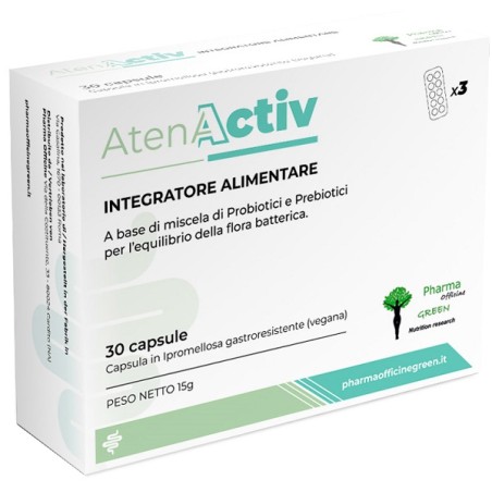 Pharma Officine Atenactiv 30 Capsule Gastro Resistenti