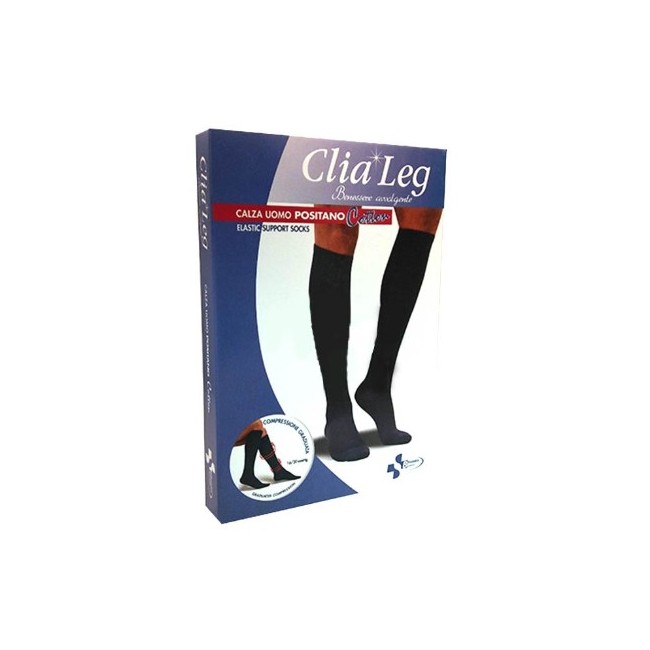 Budetta Farma Calza Uomo Clialeg Positano Colore Antracite Taglia Xl