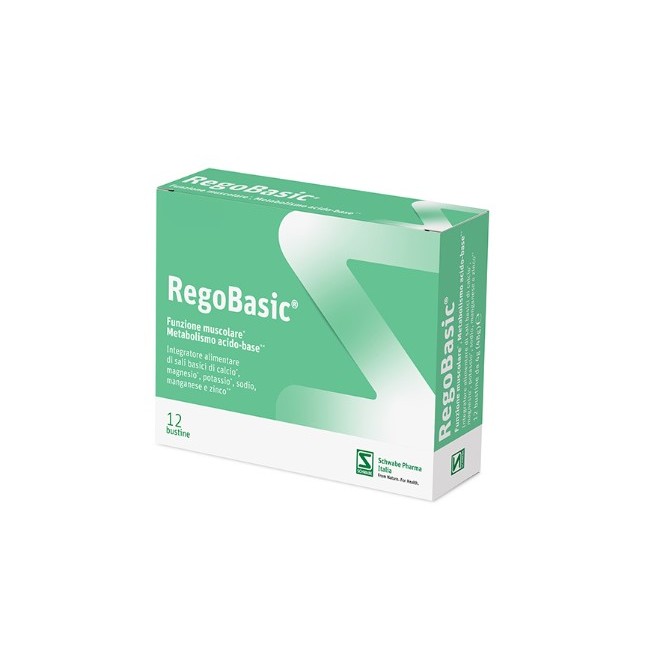 Schwabe Pharma Italia Regobasic 12 Bustine Polvere