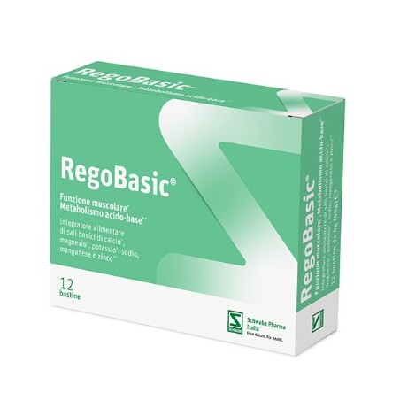 Schwabe Pharma Italia Regobasic 12 Bustine Polvere