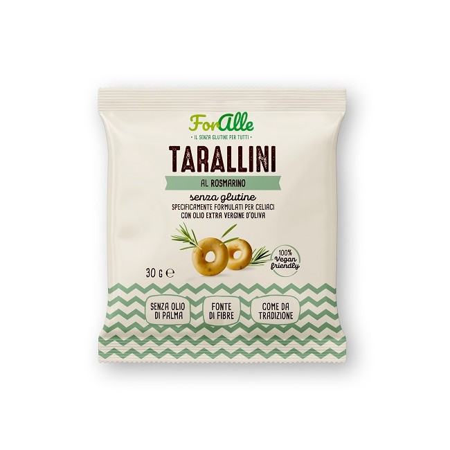 Re Food Foralle Tarallini Rosmarino 30 G