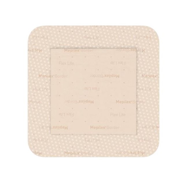 Molnlycke Medicazione In Schiuma Di Poliuretano Mepilex Border Flex Lite 10x10 Cm 5 Pezzi