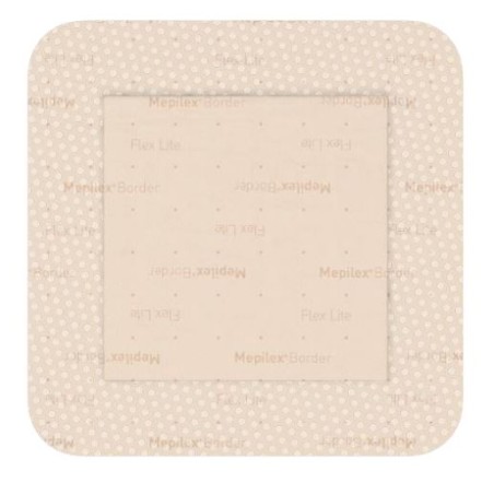 Molnlycke Medicazione In Schiuma Di Poliuretano Mepilex Border Flex Lite 10x10 Cm 5 Pezzi