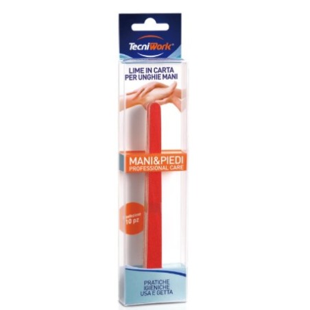Tecniwork Lima In Carta Per Unghie Mani