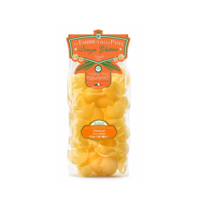La Fabbrica Pasta Gragnano I Lumaconi Giganti Pasta Senza Glutine 500 G