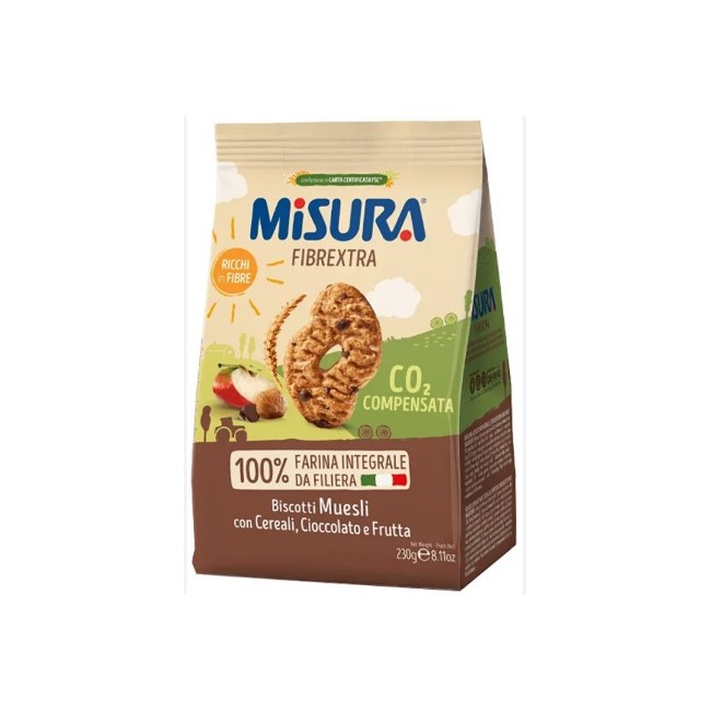 Colussi Misura Frollini Fibre Extra Muesli 230 G
