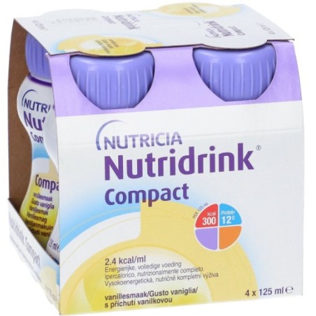 Danone Nutricia Soc. Ben. Nutridrink Compact Vaniglia 125 Ml 4 Pezzi