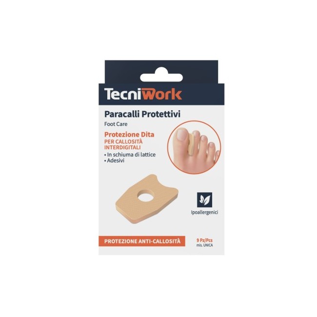 Tecniwork Paracalli Per Calli Morbidi Confezione Da 9 Pezzi